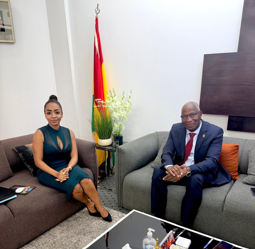 rencontree avec le premier de guinée